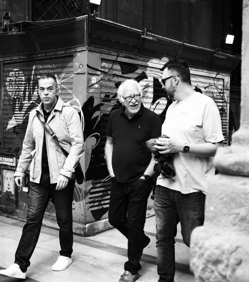 Marcel Schubert mit Marty Neumeier in Florenz